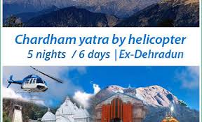 chardham yatra by helicopter from dehradun