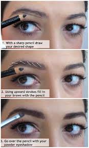 how i fill in my eyebrows