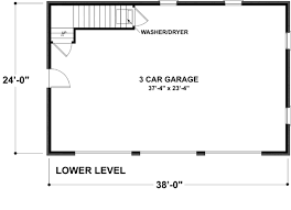 To effectively measure the interior of your vehicle, we recommend using a tape measure to capture the length and width (in feet) of any surface where material will be placed. Garage Plan 93472 3 Car Garage Apartment Traditional Style