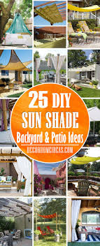 The bungee and bracket system is so simple to use owen can do it. 25 Super Easy Sun Shade Ideas For Your Backyard Patio Decor Home Ideas