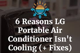 lg portable air conditioner isn t