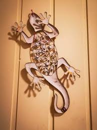 Only One 044 Gecko Metal Wall Art