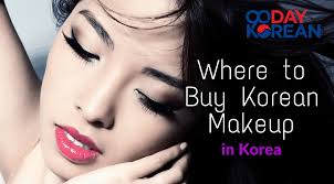 where to korean makeup in korea