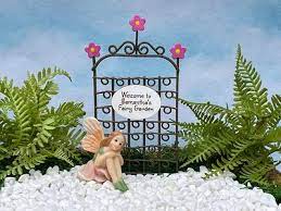 Custom Name Fairy Garden Gate