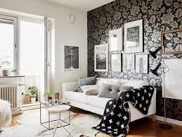 breathtaking black white living room