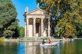 stunning villa borghese gardens