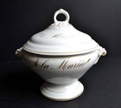 Ornate French Ironstone Soup Tureen This Impressive Piece