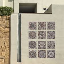 Garden Decor Wall Art Decorative Tiles