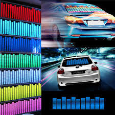 Details About Car Sound Music Led Flash Light Rhythm Activated Equalizer Sticker Sensor Lamp