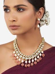gold plated metal indian jewelry