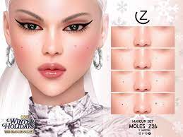 the sims resource makeup set moles z26