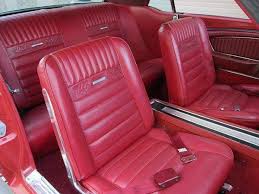1966 Mustang Coupe W Bucket Seats Front