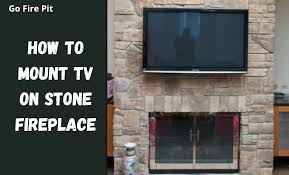 How To Mount Tv On Stone Fireplace