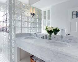 glass block designs for bathrooms