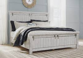 White Farmhouse Queen Bed Hot Save