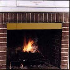 Brass Fireplace Smoke Guard 1289