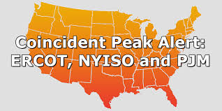 Texas load zone roads may change periodically. Coincident Peak Alert For Ercot Nyiso And Pjm July 20 24 2020
