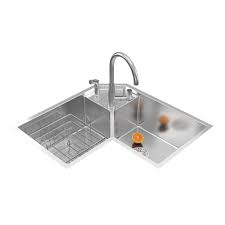 us1418cs double bowl sink with single