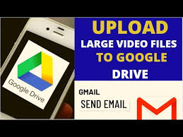 how to upload large video files via