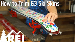 Skiing How To Trim G3 Ski Skins