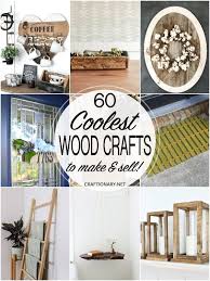 60 wood craft ideas for home decor and