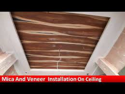 wooden ceiling design veneer ceiling