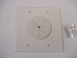 Double Gang Bulk Cable Wall Plate With