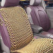 Zone Tech Natural Wooden Beaded Car