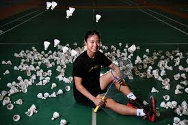 S'pore shuttler raring to go for today's match against s. Yeo Jia Min Badmintoncentral