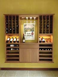 Wall Install Modular Wine Cabinets