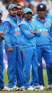 indian cricket blue team team blue