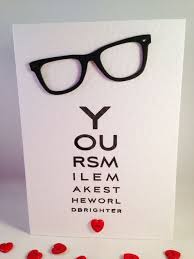 Opticians Eye Chart Spectacles Reading Glasses By