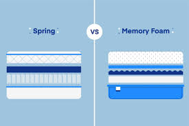 foam vs spring mattresses what s the