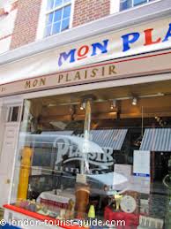 mon plaisir french restaurant in covent