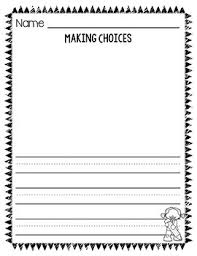 Writing Prompts For Preschool And Kindergarten Writing Templates