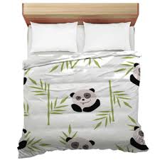 Panda Comforters Duvets Sheets Sets
