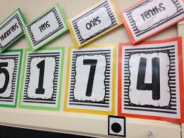 Classroom Place Value Display Freebie Sprout Classrooms