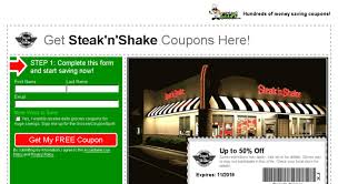 Access Steaknshake Fastfoodsaver Com Steaknshake Coupons