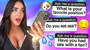 Answering your SEXUAL QUESTIONS (too far..) 🤭 I Emily Rinaudo - YouTube