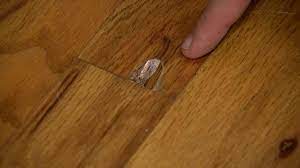 repair a damaged wooden floor
