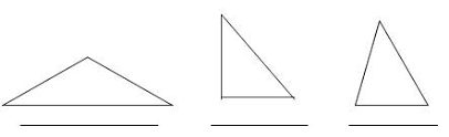 Resultado de imagen para triangulos segun sus angulos y lados