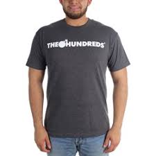 The Hundreds Mens Forever Bar Logo T Shirt