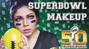 super bowl 50 makeup tutorial