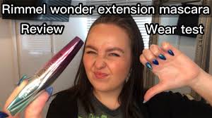 rimmel wonder extension mascara review
