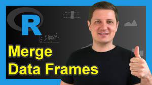r merging data frames by column names