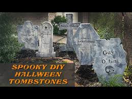 how to make tombstones diy halloween