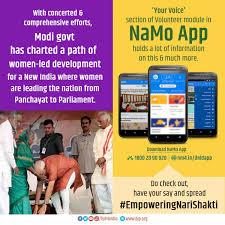 Concerted Comprehensive Efforts Modi Govt Charted Path Women