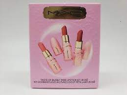 bubbly mini trio lipstick rose