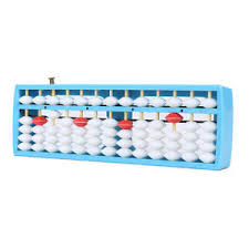Details About Plastic Abacus With 13 Solid Columns Counting Tool Toy For Children Kids