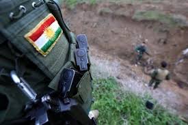 نتيجة بحث الصور عن البيشمركة الكردية تضرب جنود